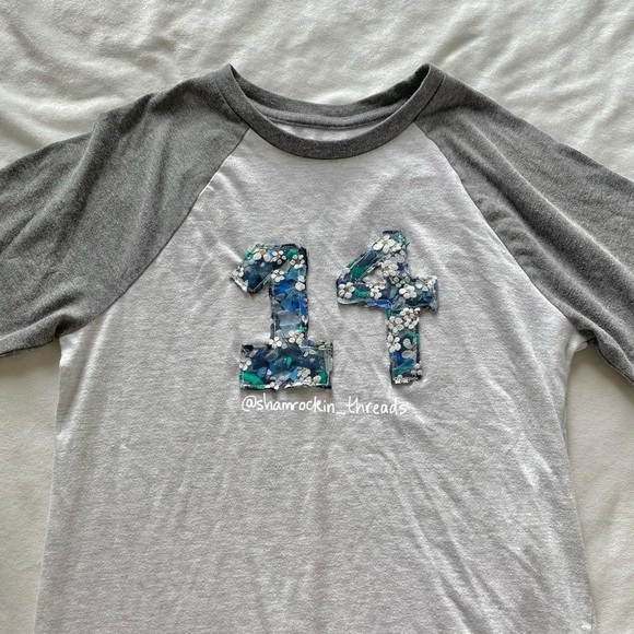 Notre Dame patchwork quilted shirt - Picture 2 of 8